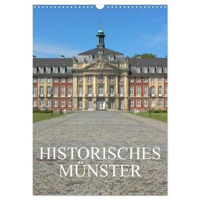 Historisches Münster (Wandkalender 2026 DIN A3 hoch), CALVENDO Monatskalender