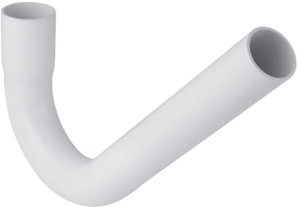 Geberit Spülbogen 118021111 Ø 44 mm, 135Grad, 30x9cm, mit Steckmuffe, weiß