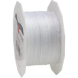 PRÄSENT Geschenkbänder 10 mm x 25 m weiß