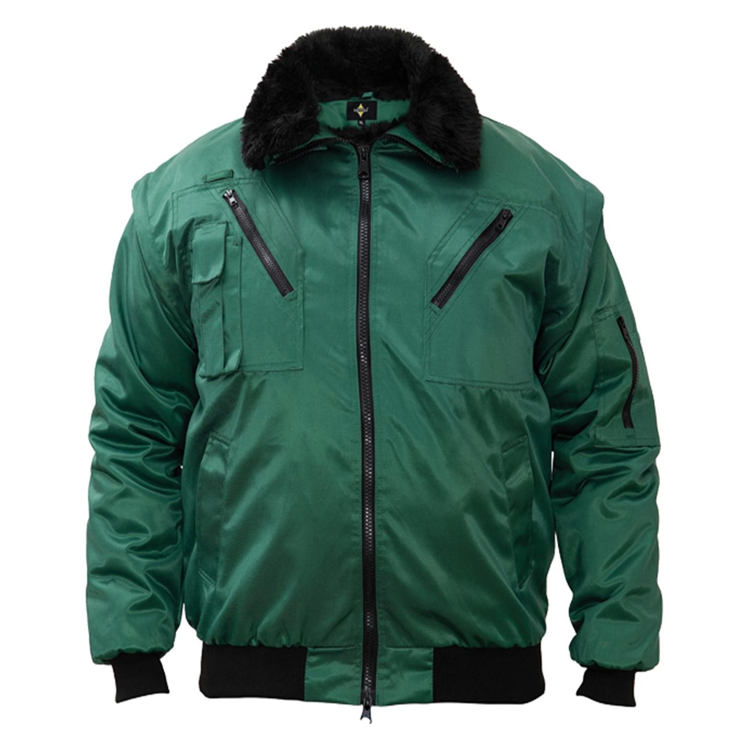 Korntex Piloten-Jacke (M) (KO-KXPJ-GRU-M)