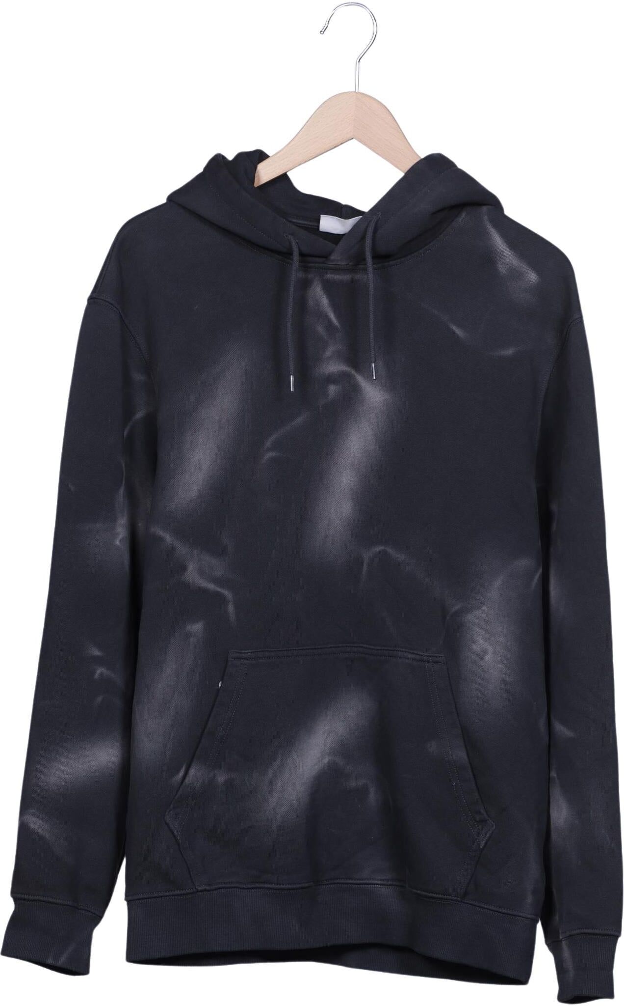 Weekday Herren Kapuzenpullover, Grau, Gr. S, Baumwolle - Second Hand