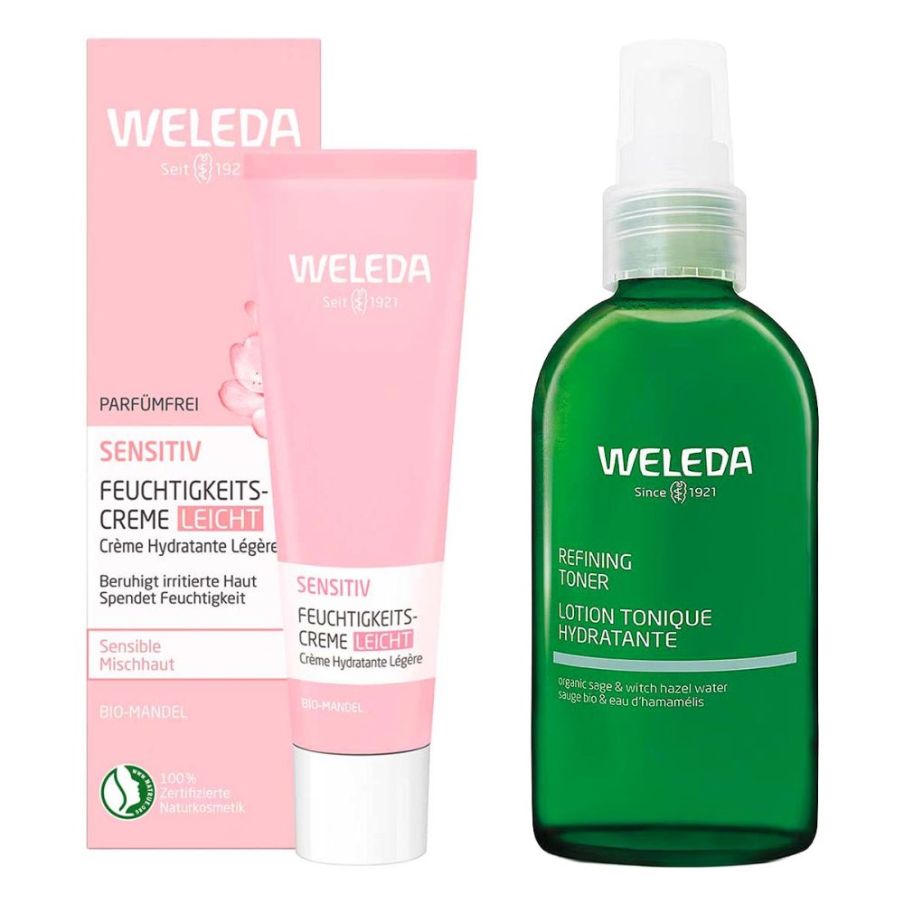 Sensitiv Feuchtigkeitscreme Mandel & Hydra Toner 08108639