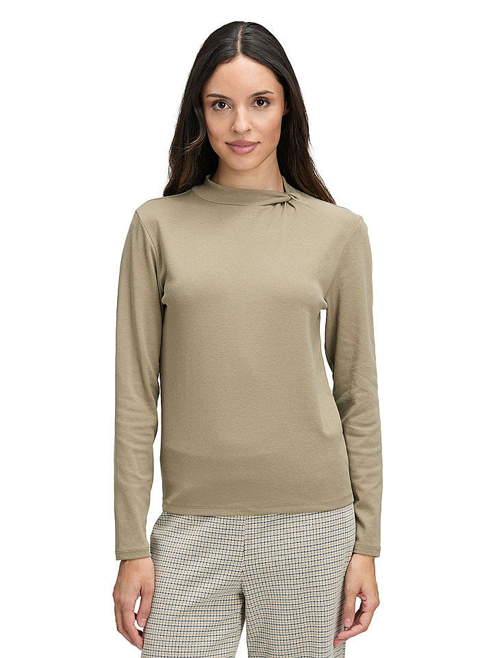 CARTOON Longsleeve in Oliv - 44