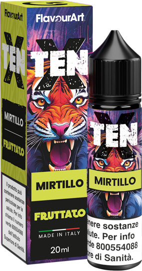 Flavourart Mirtillo Tenx Liquido Shot 20ml