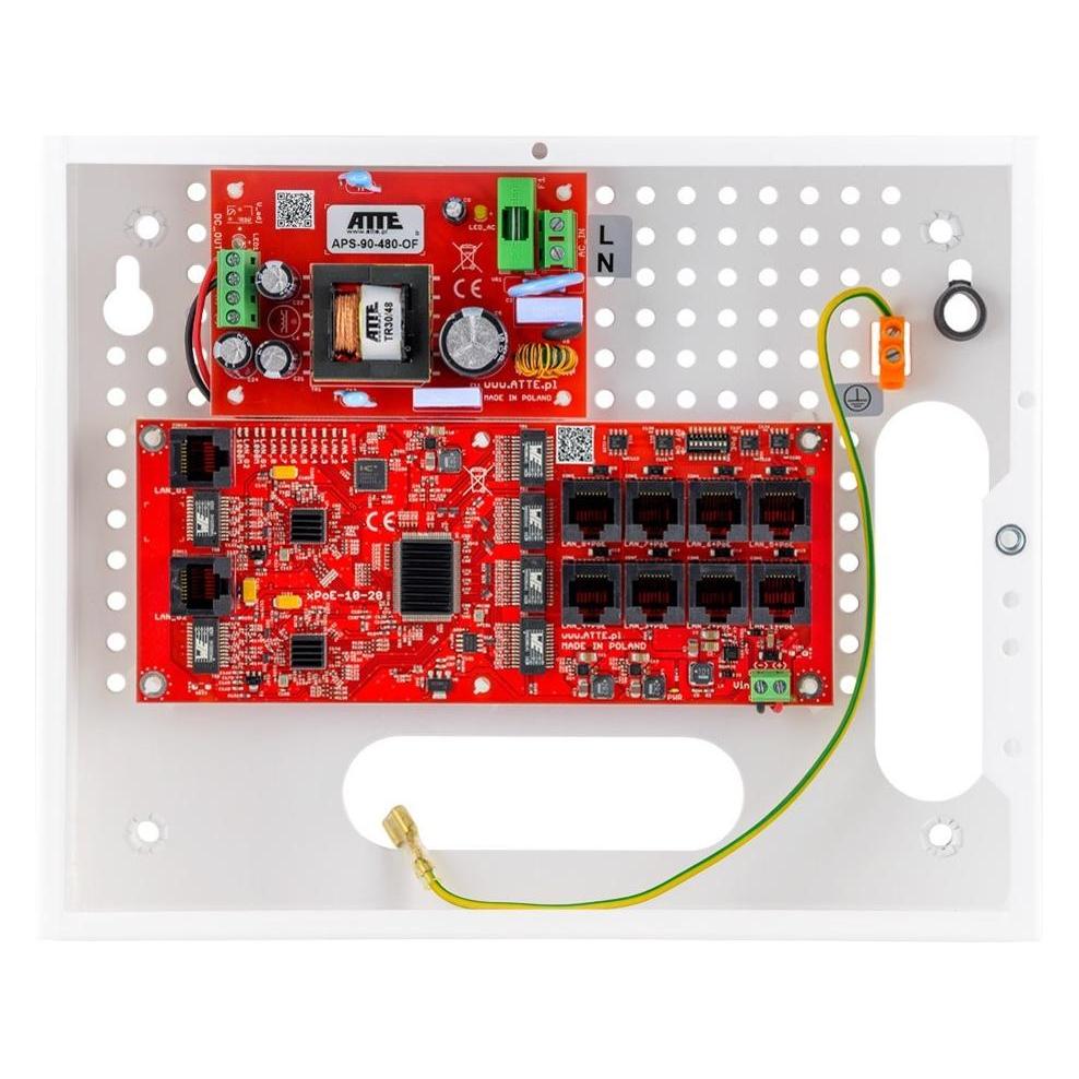 Atte SWITCH IP-8-20-E FÜR 8 IP-KAMERAS (8 Ports) (18310)