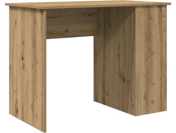 vidaXL Bureau Artisan-Chêne 100x55x75 cm Bois composite
