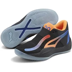 Puma, Unisex, Fussballschuhe, Rise Nitro RJ (40), Schwarz
