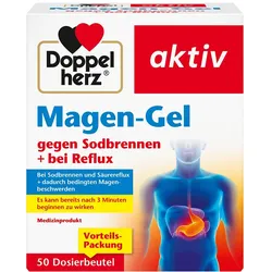 DOPPELHERZ Magen-Gel gegen Sodbrennen+bei Reflux 50X10 ml