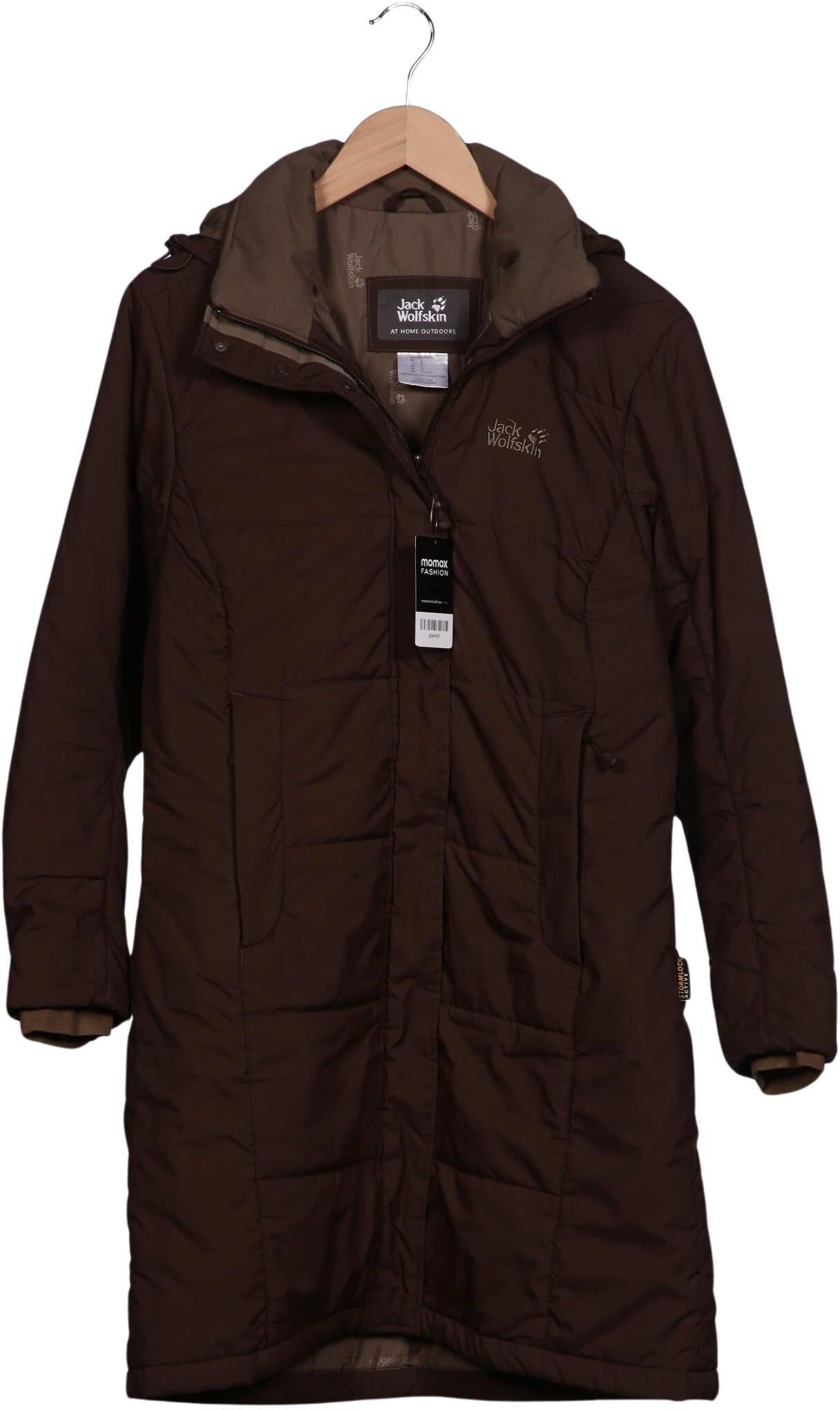 Jack Wolfskin Damen Mantel, Braun, Gr. S, Synthetik - Second Hand