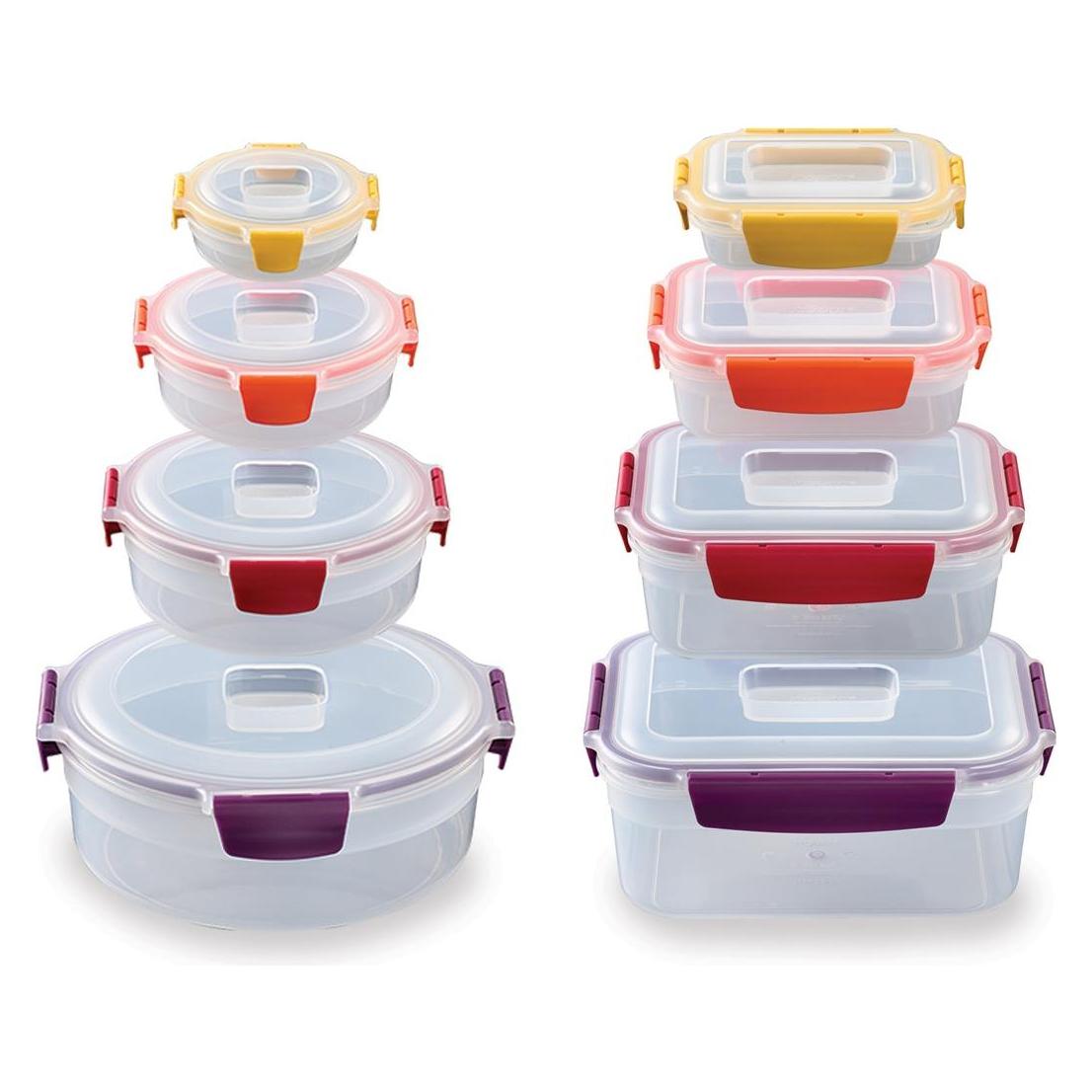 Joseph Joseph Nest Lock 8-tlg. Frischhaltedosen- Set Rund und E (0.23 l) (1000013)