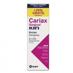 Kin Cariax Zahnfleischspülung  500ml + 100ml Free