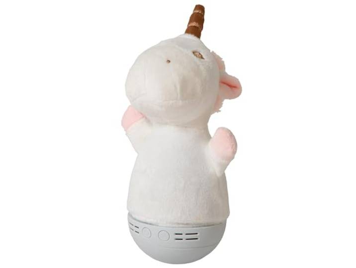 LUCIDE DOLLY - Tischlampe Kinderzimmer - Batterien - LED - 1x3W 2700K - Mit Musikfunktion - Weiß