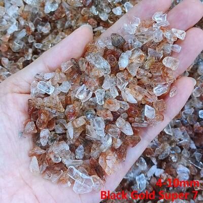 Inspire Essentials Natural Quartz Crystal Chips For Healing Decor Aquarium Energy Balance 8 50g