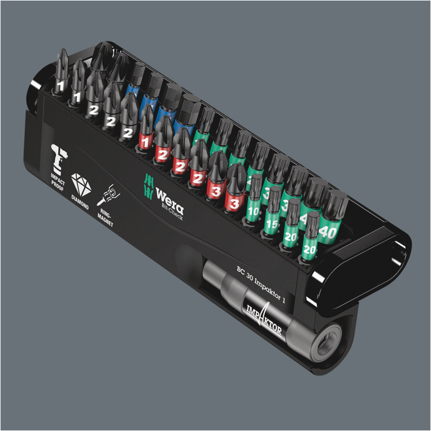 Wera Bit-Check 30 Impaktor 1, 30-teilig (05057690001)
