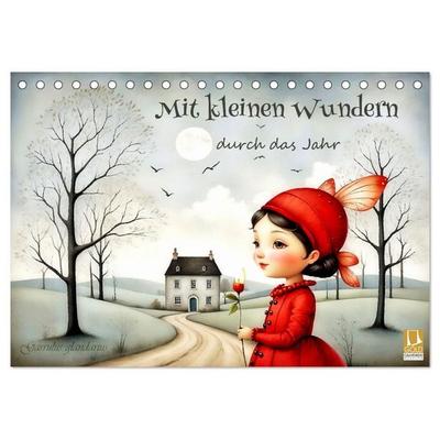 Mit kleinen Wundern durch das Jahr (Tischkalender 2027 DIN A5 quer), CALVENDO Monatskalender