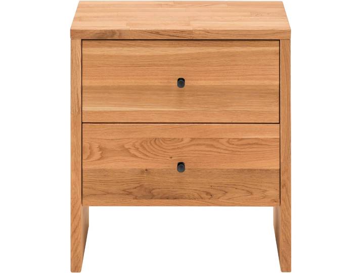 Kommode HOME AFFAIRE Dura , braun (wildeiche), B:50cm H:56cm T:35cm, Massivholz, Sideboards, Kommode, aus FSC-zertifiziertem Massivholz, Breite 50 cm