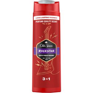 Old-Spice Duschgel Rockstar 3in1, für Männer, Körper, Haare und Gesicht, Flasche, 400 ml