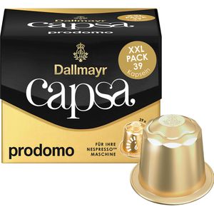 Dallmayr Kaffeekapseln Capsa prodomo, 39 Kapseln, für Nespresso