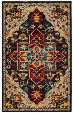 SAFAVIEH Handmade Aspen Anita Boho Tribal Wool Rug