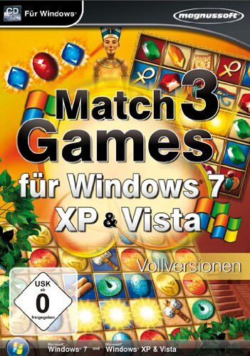 Magnussoft - Match 3 Games für Windws 7, XP & Vista - Preis vom 12.10.2026 11:37:12 h