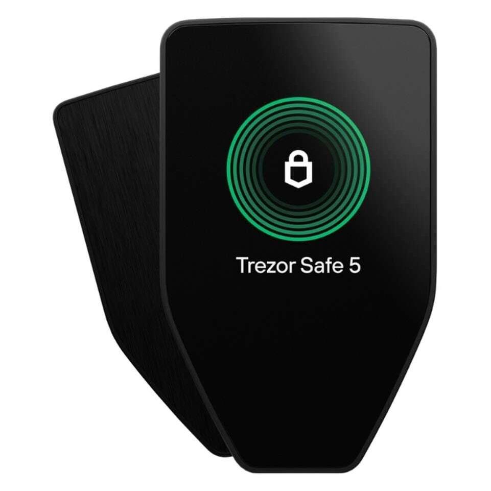 Trezor Safe 5 - Black Graphite (Bitcoin, Bitcoin Cash, Cardano, Dogecoin, Ethereum Classic, Litecoin, Stellar, Weitere) (8594194880644)