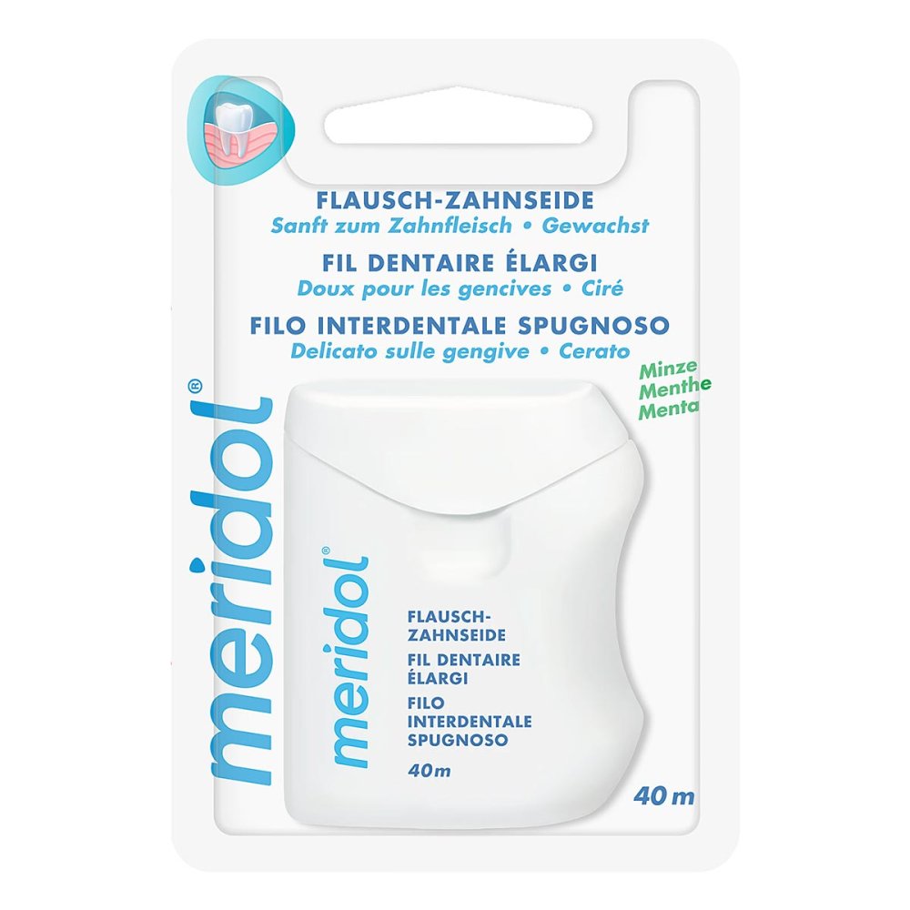 CP GABA GmbH Meridol Flausch Zahnzeide gewachst 04123449
