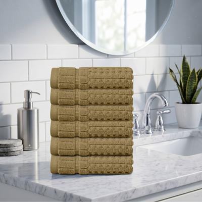 Home Weavers Inc Home Weavers Willow Collection 630GSM Cotton Zero Twist Super Absorbent Wash Cloth - 13x13