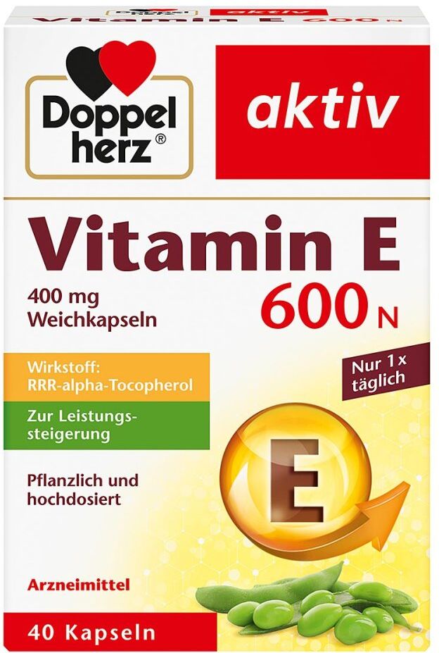 Doppelherz Vitamin E 600 N Weichkapseln