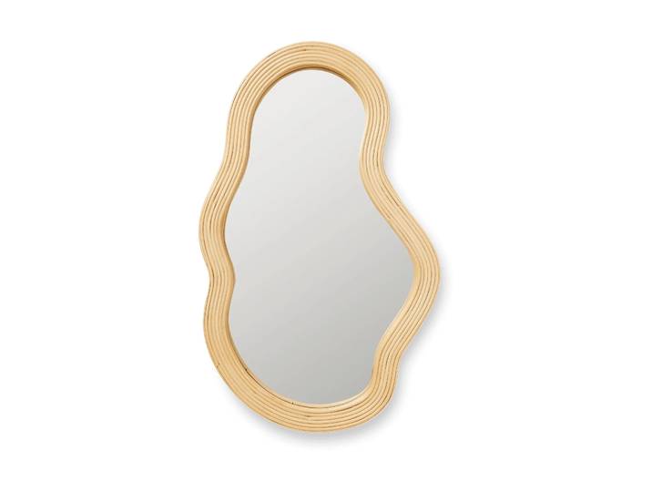 Ferm Living Miroir Pond medium Rattan