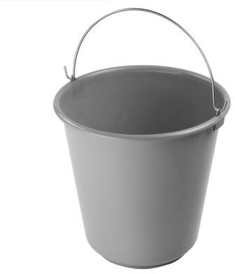 ybmhome Plastic Pail with Handle 11.5 Quart (2.8 Gallon Bucket)