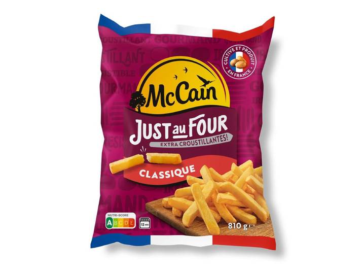 MC CAIN Frites Just au four Classique 810g