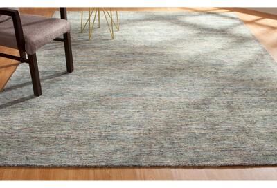 KALATY Aero Mist Marl Grey Handmade Area Rug