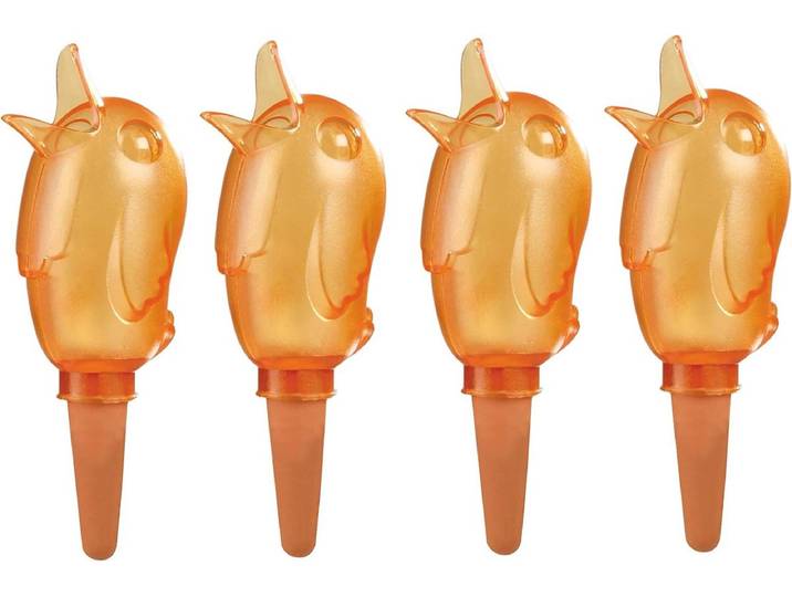 Scheurich set van 4 gietballen 220ml oranje waterdispenser Bördy M (oranje) waterreservoir