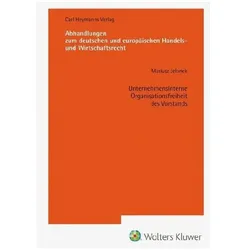 Jelonek:Unternehmensinterne Organisatio, Fachbücher von Mariusz Jelonek