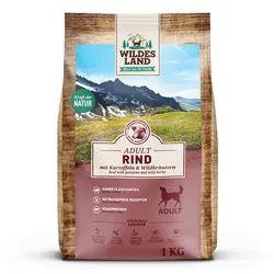 Wildes Land Rind Hundetrockenfutter WL Rind 1kg Hundetrockenfutter