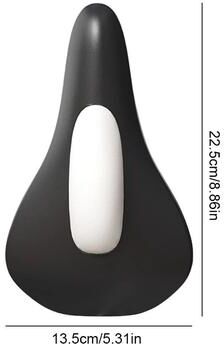 Uplift Picks Pelvic Floor Muscle Trainer Soft Cushion Kegel Exercise Support Tool black   Usb   13.5 Cm