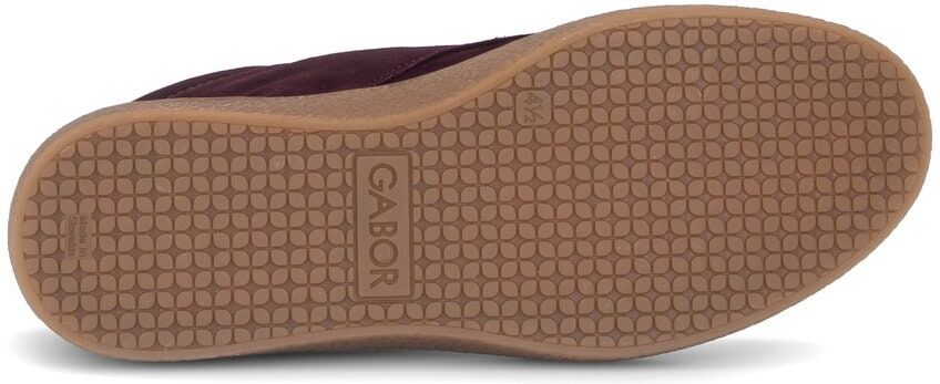 Schnürschuh GABOR "Schnürschuh", Damen, Gr. 35,5, lila, Schuhe Schnürschuh