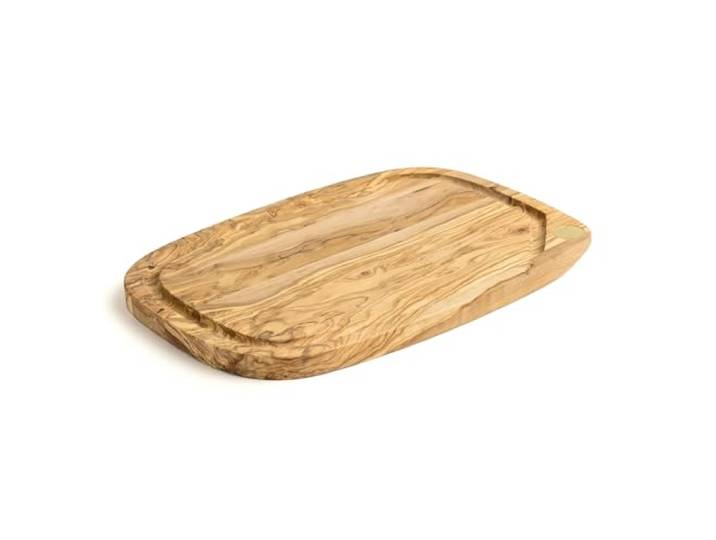 Berard Schneidebrett aus Olivenholz, 33 x 24 x 1,9 cm
