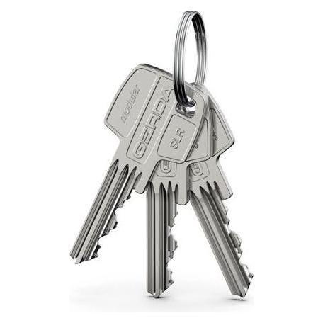 Tedee modularer Zylinder silber Innen: 30-61mm / Aussen: 30mm, längenverstellbar (0WKSFS06130.9005LP)