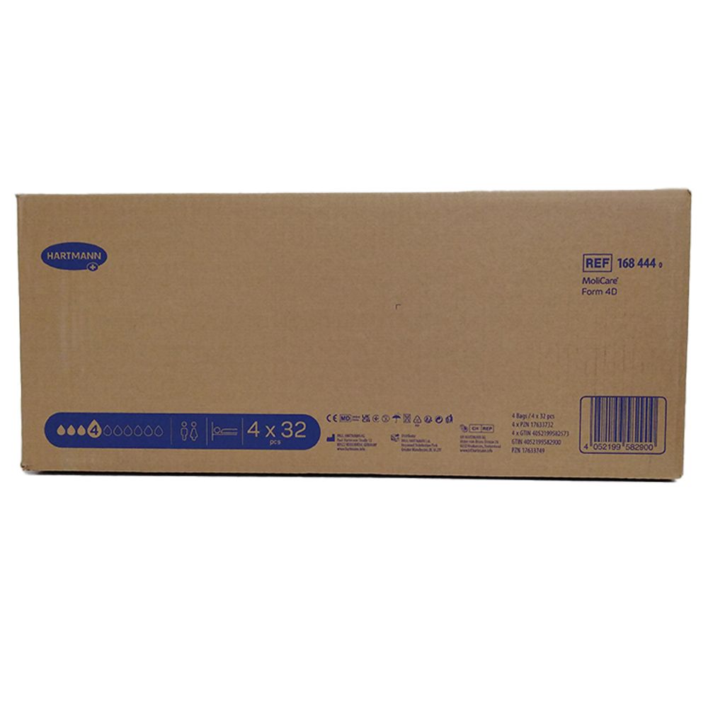 Molicare Form 4 Tropfen 4x32 St Windeln