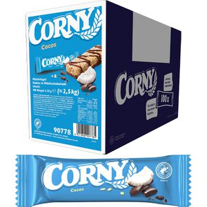 Corny Müsliriegel Classic Cocos, je 25 g, 100 Riegel