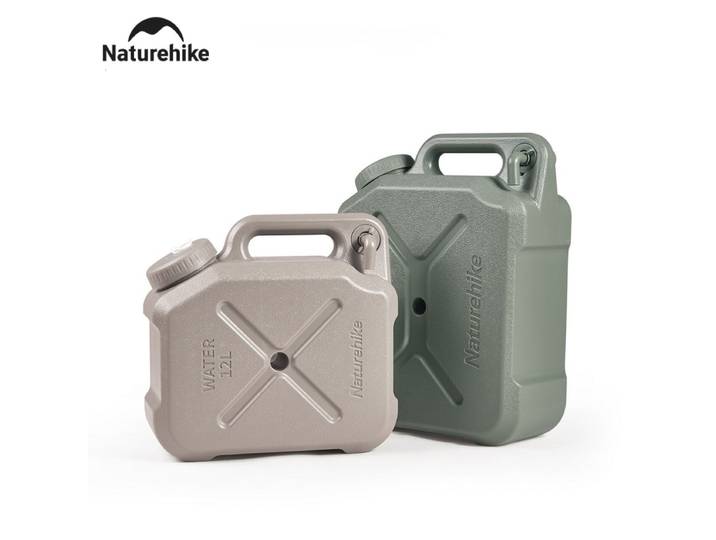 Natureifa-Récipient à poignée précieuse portable, sacs d'eau de randonnée ultralégers, grande capacité, 12L, E27