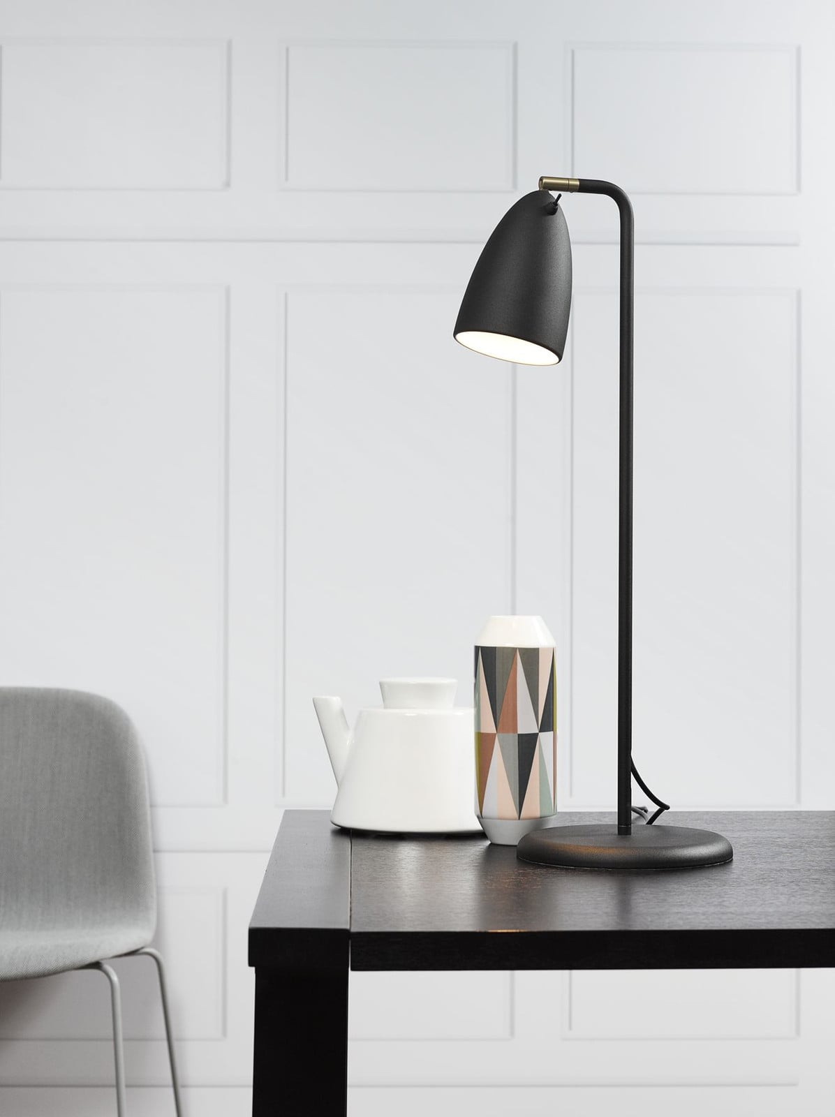Nordlux Nexus LED bureaulamp, zwart, 3W, IP20