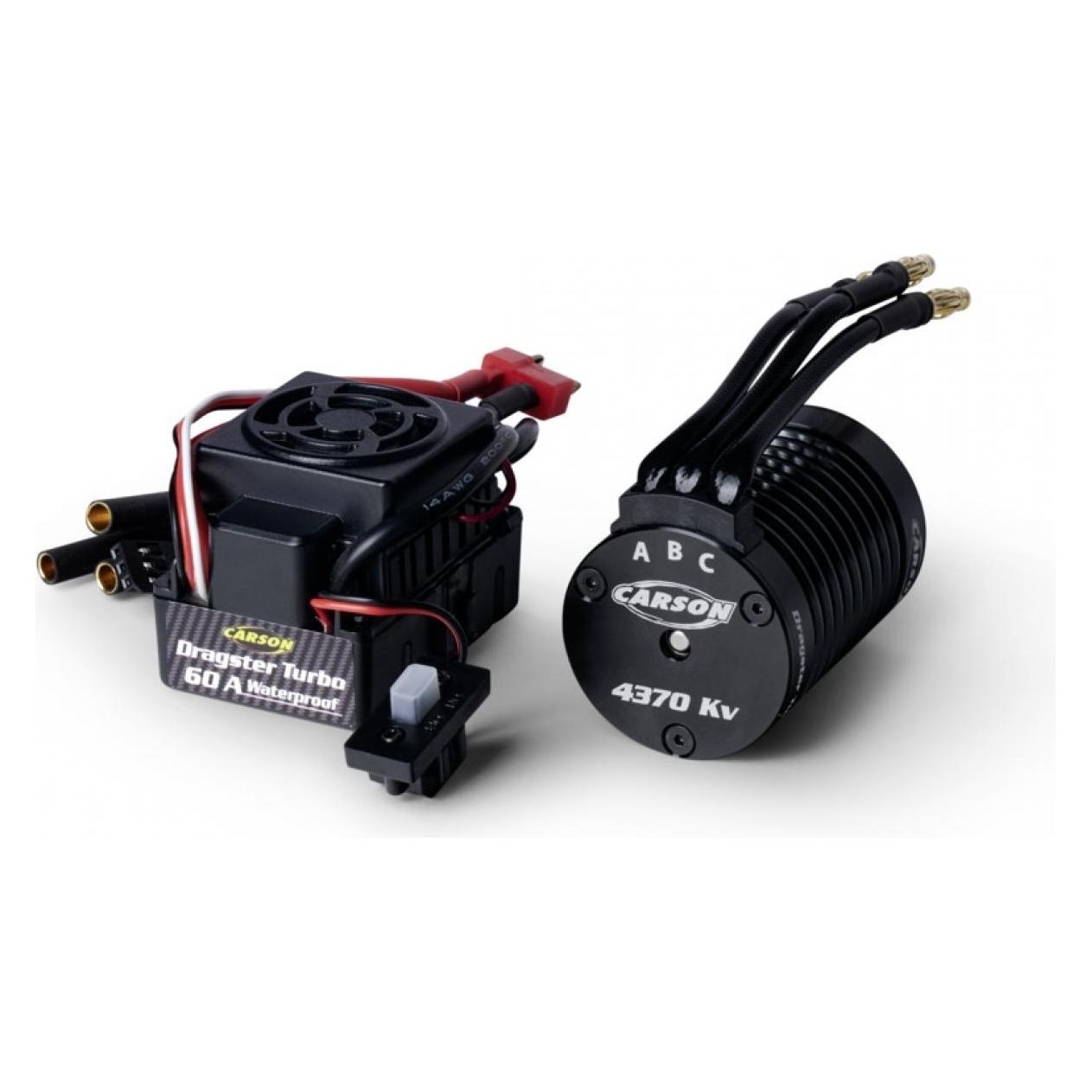 Carson 1:10 BL Set Dragster Turbo 4370 KV (500906301)