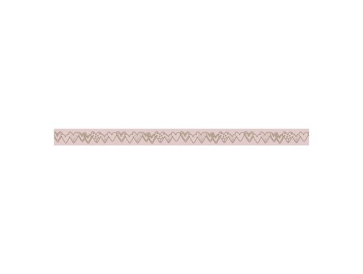 Rayher Washi Tape Herzgirlande mit Foliendruck 15 mm × 10 m