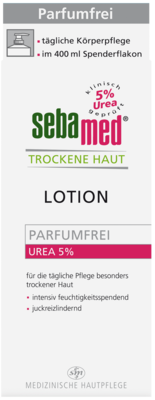 Sebapharma GmbH & Co.KG SEBAMED Trockene Haut Lotion Urea 5% parfümfrei 400 ml 09726721