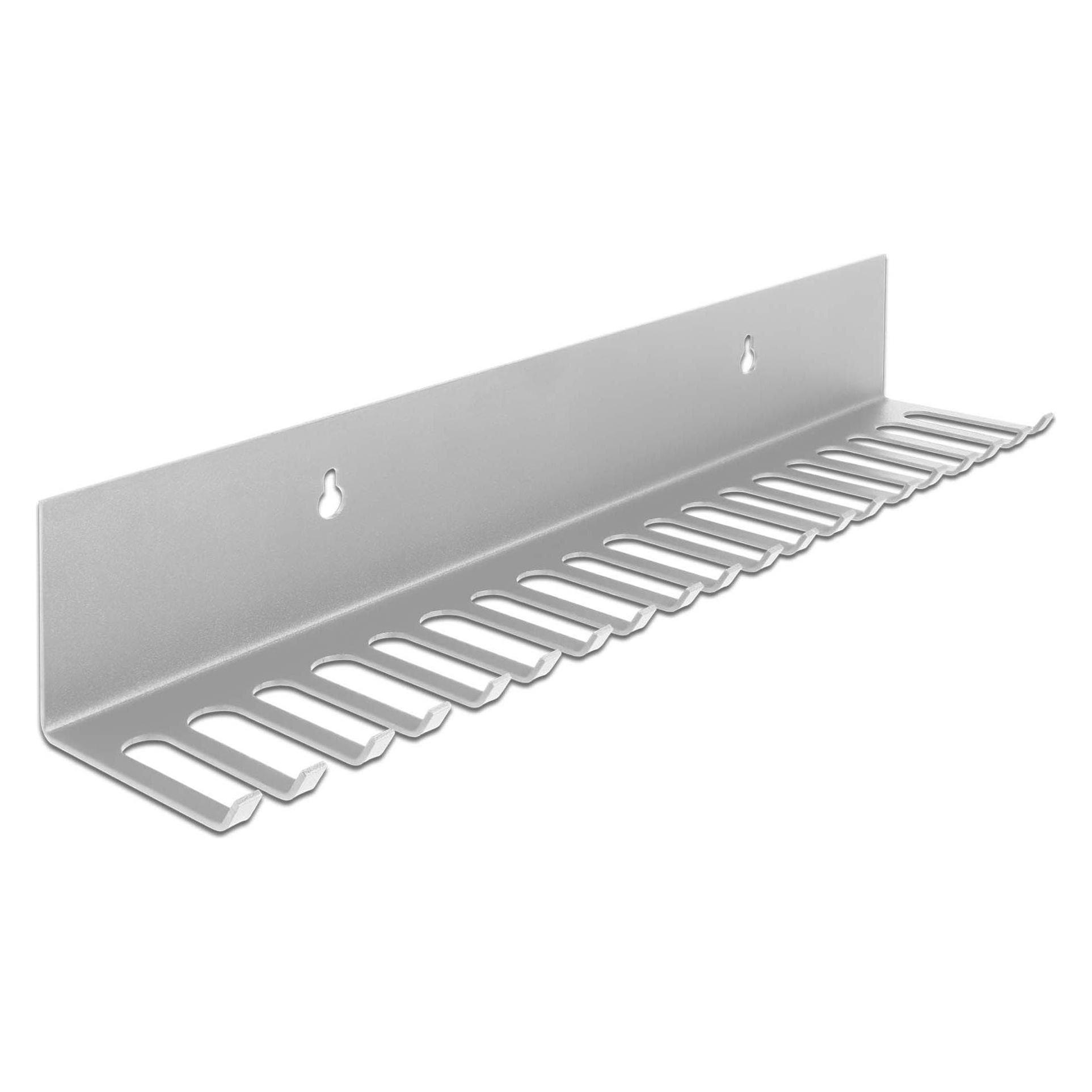 Delock Kabelhalterung 318 x 65 mm zur Wandmontage grau (66888)