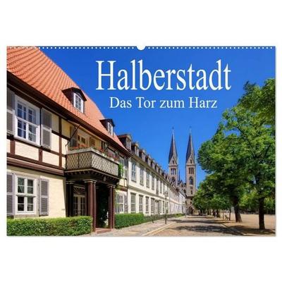Halberstadt - Das Tor zum Harz (Wandkalender 2027 DIN A2 quer), CALVENDO Monatskalender