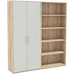 AKTENSCHRANK OFFICE EDITION - SW SET 1 HOCH