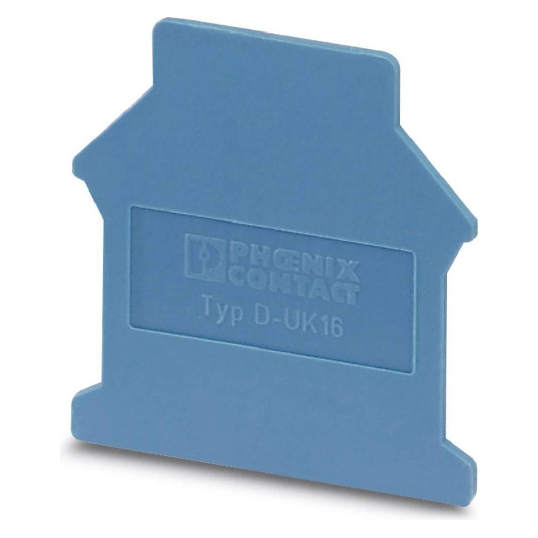 Phoenix Contact Phoenix D-UK 16 BU Terminal block cover 50Stück(e) (3006108)